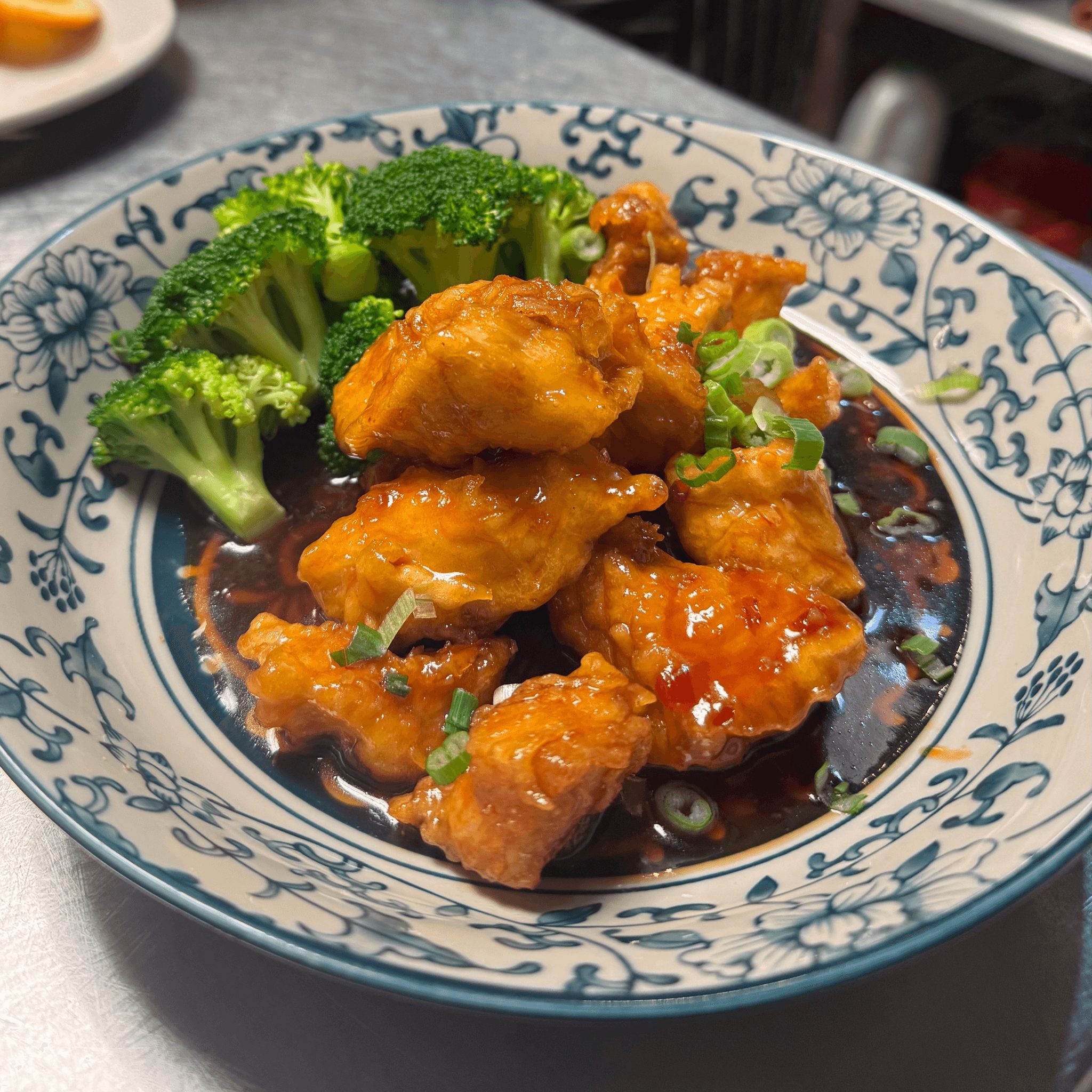 General Tso’s Chicken.
