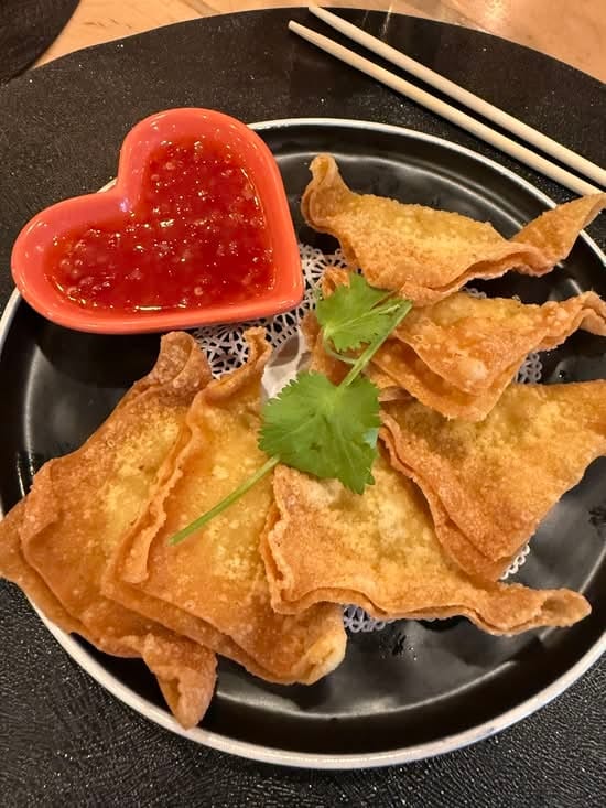 Crispy Pork Wontons.