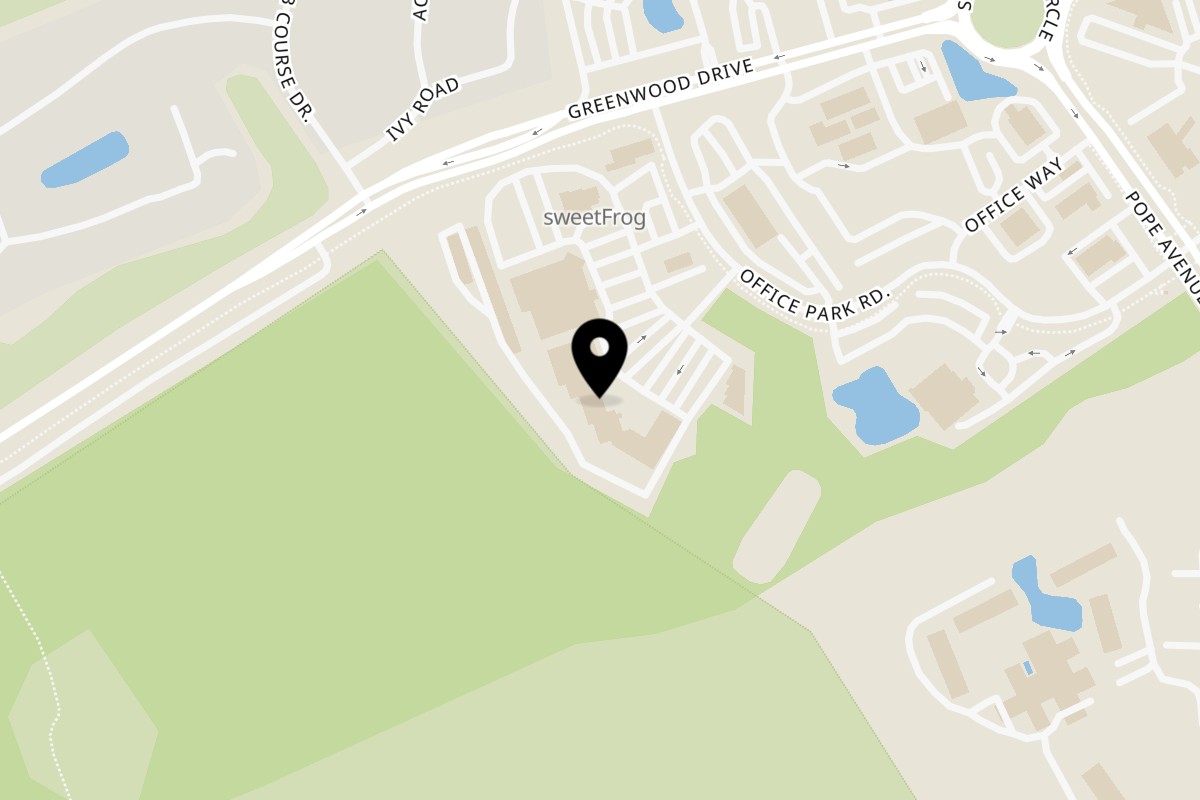 Map showing the location of Relish Thai Cuisine on 33 Office Park Rd #216 in Hilton Head Island